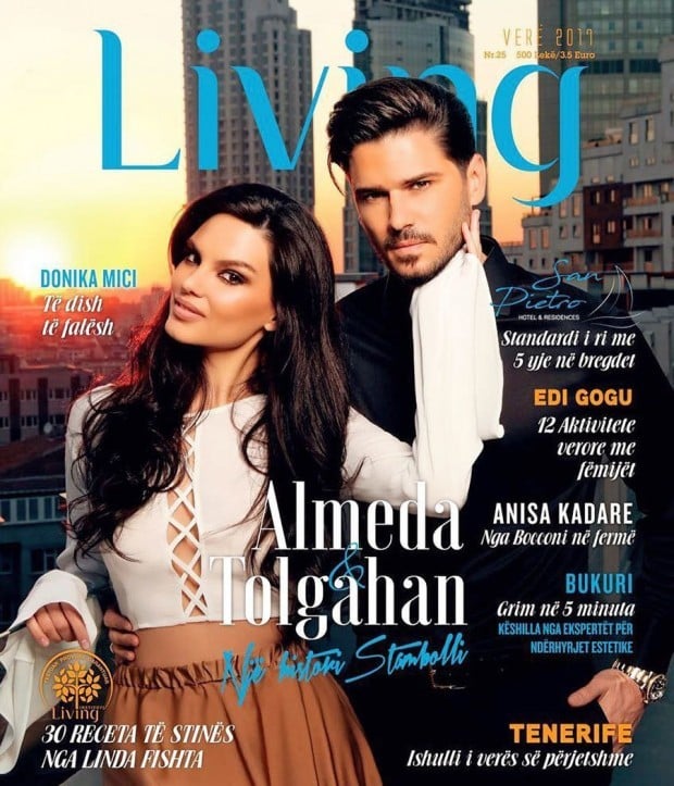 Almeda Abazi & Tolgahan Sayisman Living Magazine