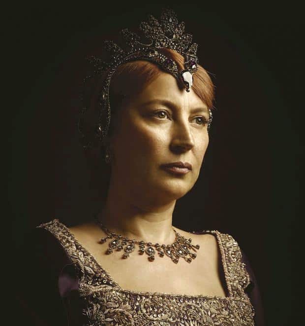 Vahide Percin as Hurrem Sultan in Magnificent Century Turkish Drama