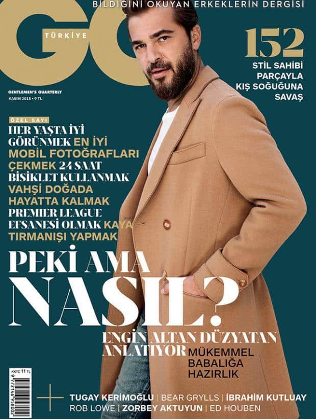 GQ Turkey Magazine Cover