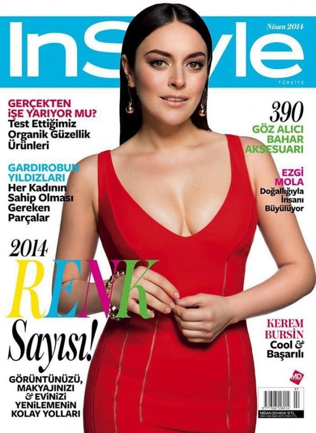 Ezgi Mola - InStyle Magazine Cover