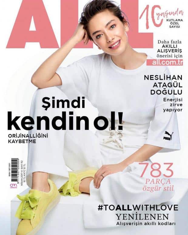 Neslihan Atagul - All Magazine Cover