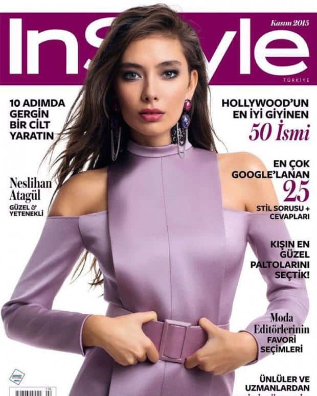 Neslihan Atagul - InStyle Magazine Cover