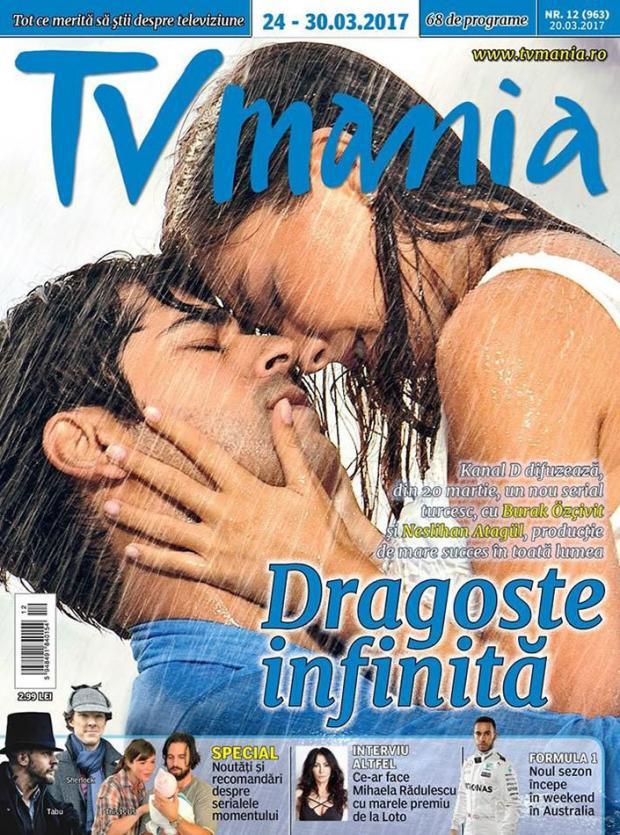 Neslihan Atagul - TVMania Magazine Cover