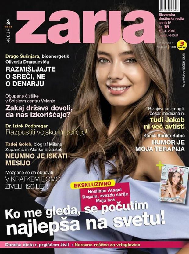 Neslihan Atagul - Zaria Magazine Cover