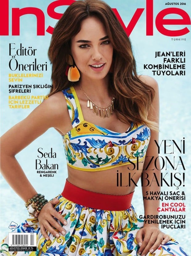 Seda Bakan InStyle Magazine Cover