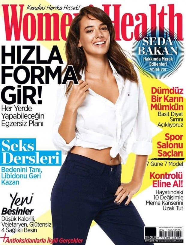 Seda Bakan - Womens Health Magazin Cover