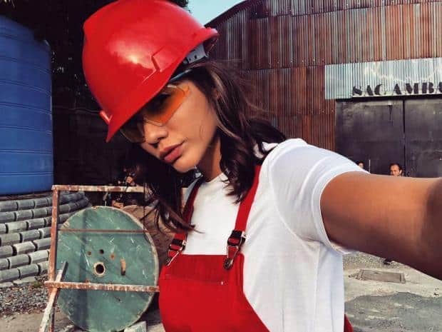 Worker Demet Ozdemir