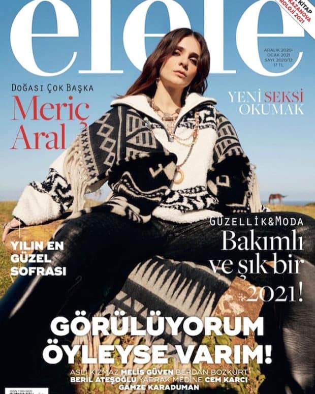 Meric Aral - Elele Magazine Cover