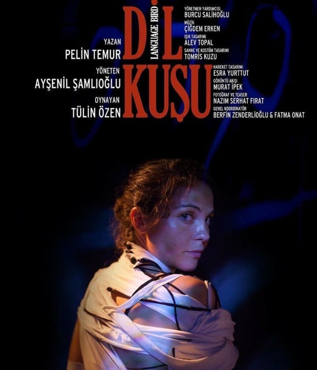 Tulin Ozen's Dil kusu theater poster