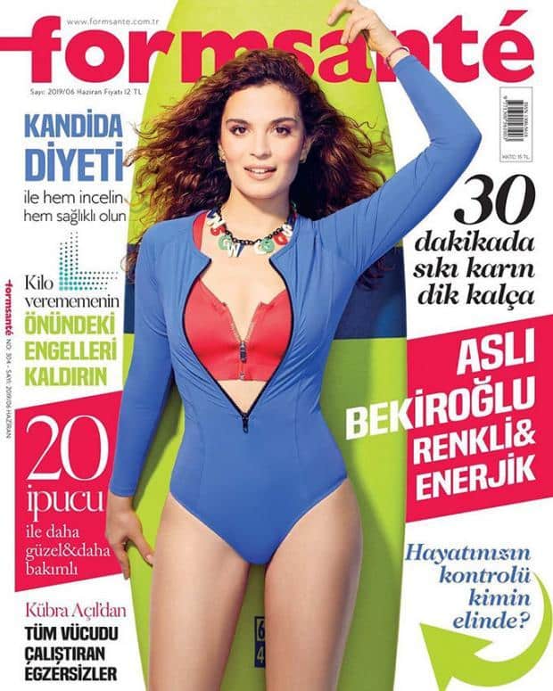 Asli Bekiroglu - Formsante Magazine Cover