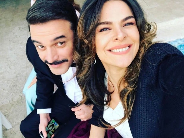 gamze topuz and ufuk ozkan selfy