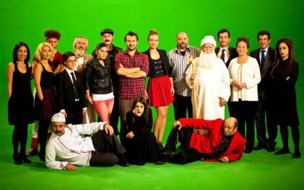 leyla and mecnun new cast studio photo