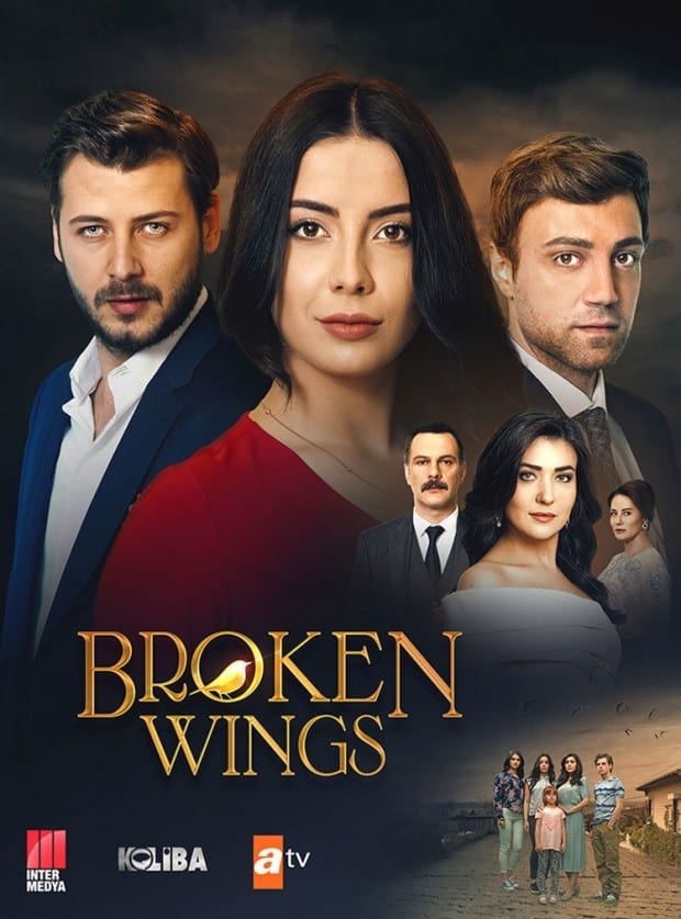 Broken Wings (Kanatsiz Kuslar - Wingless Birds) Turkish Tv Series Poster HD