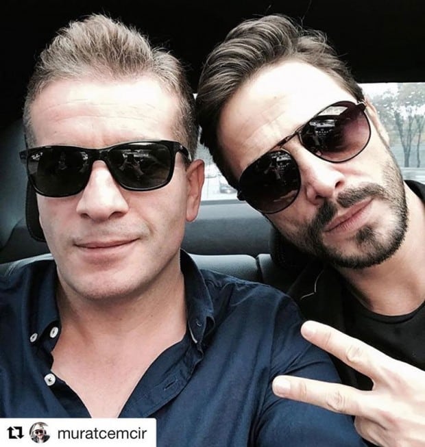 Ahmet Kural and Murat Cemcir Car Selfy