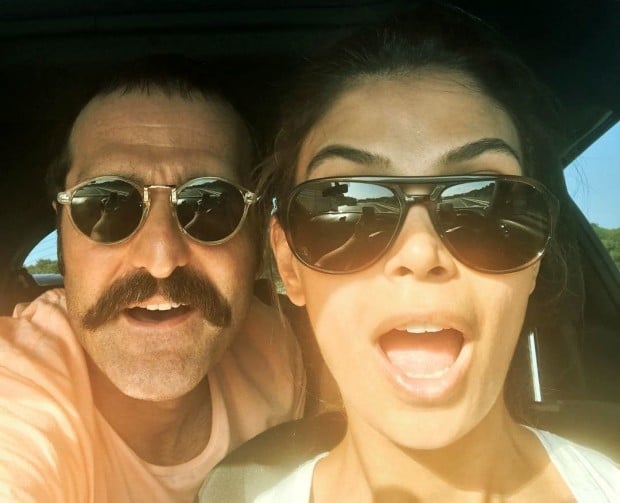 Timur Acar and Eda Ozerkan Selfy