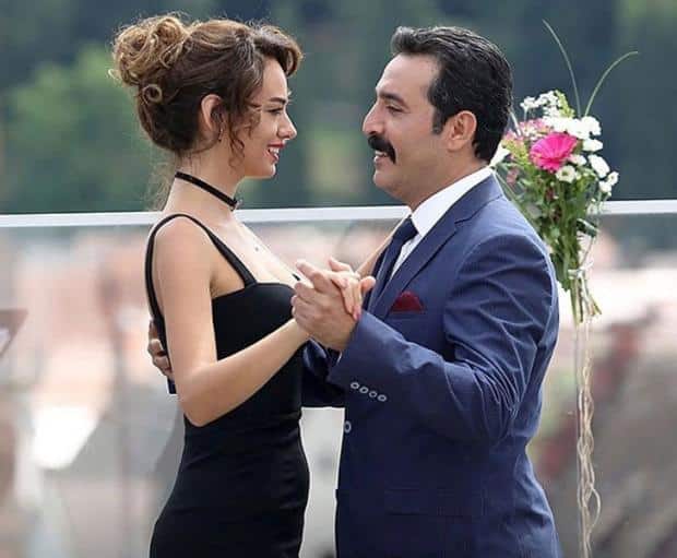 Seda Bakan and Mustafa Ustundag (Bana Sevmeyi Anlat Turkish Drama)