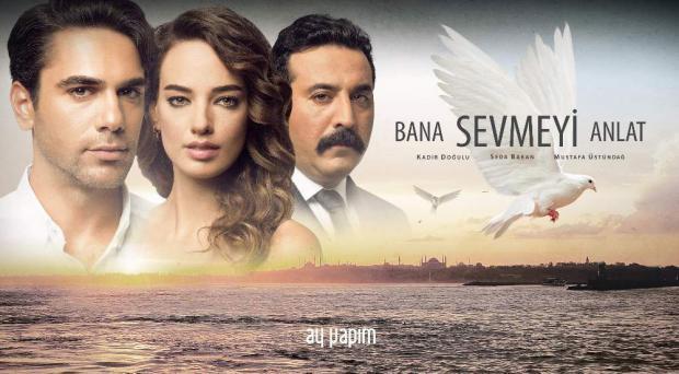 Wings of Love (Bana Sevmeyi Anlat) Turkish Drama Poster - Wide