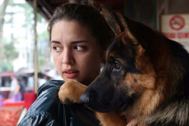 Seda Turkmen and Dog