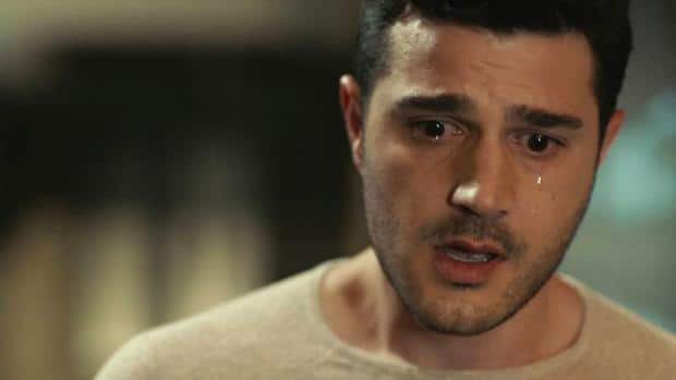 Burak Sevinc is crying