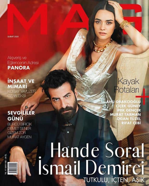 Ismail Demirci and Hande Soral - Mag Magazine Cover