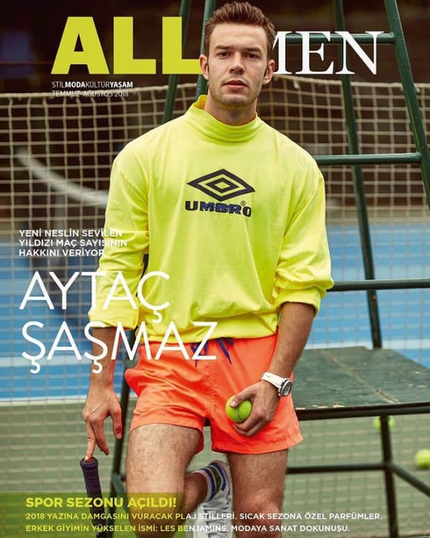 All Men Magazine Cover - Aytac Sasmaz