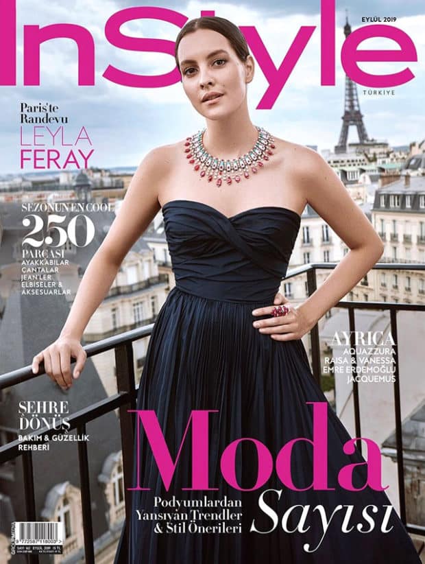 InStyle Magazine Cover - Leyla Feray