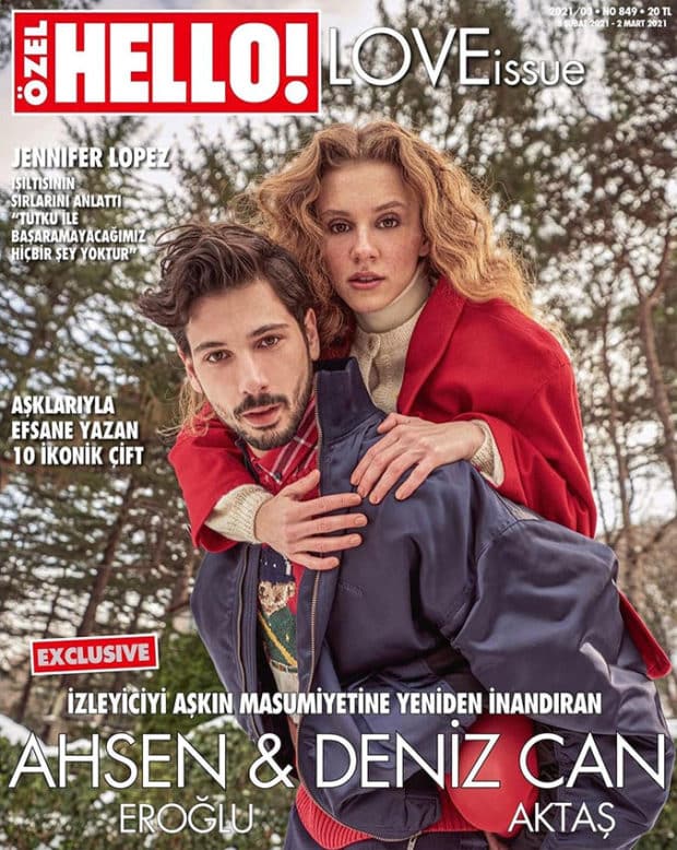 Hello Magazine Cover - Ahsen Eroglu